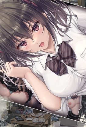 ツインテールのパイパン巨乳女子学生が隣人に家に連れ込まれ中出しセックス:エアリーソックス
